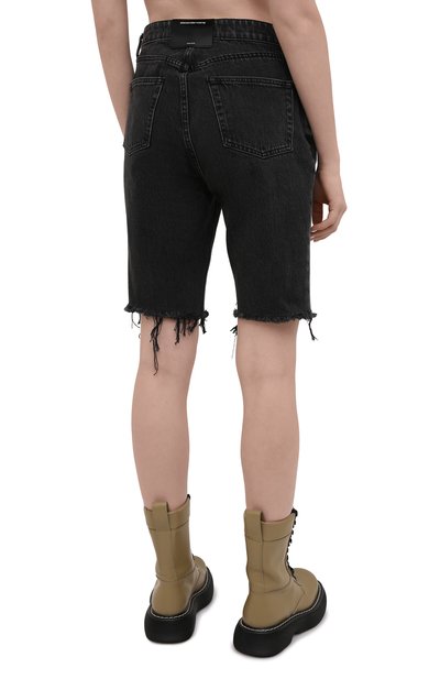 Джинсовые шорты ALEXANDER WANG темно-серого цвета по цене 38700 руб., арт. 4DC2214942, фото 4 Джинсовые шорты ALEXANDER WANG, арт. 4DC2214942, фото 4