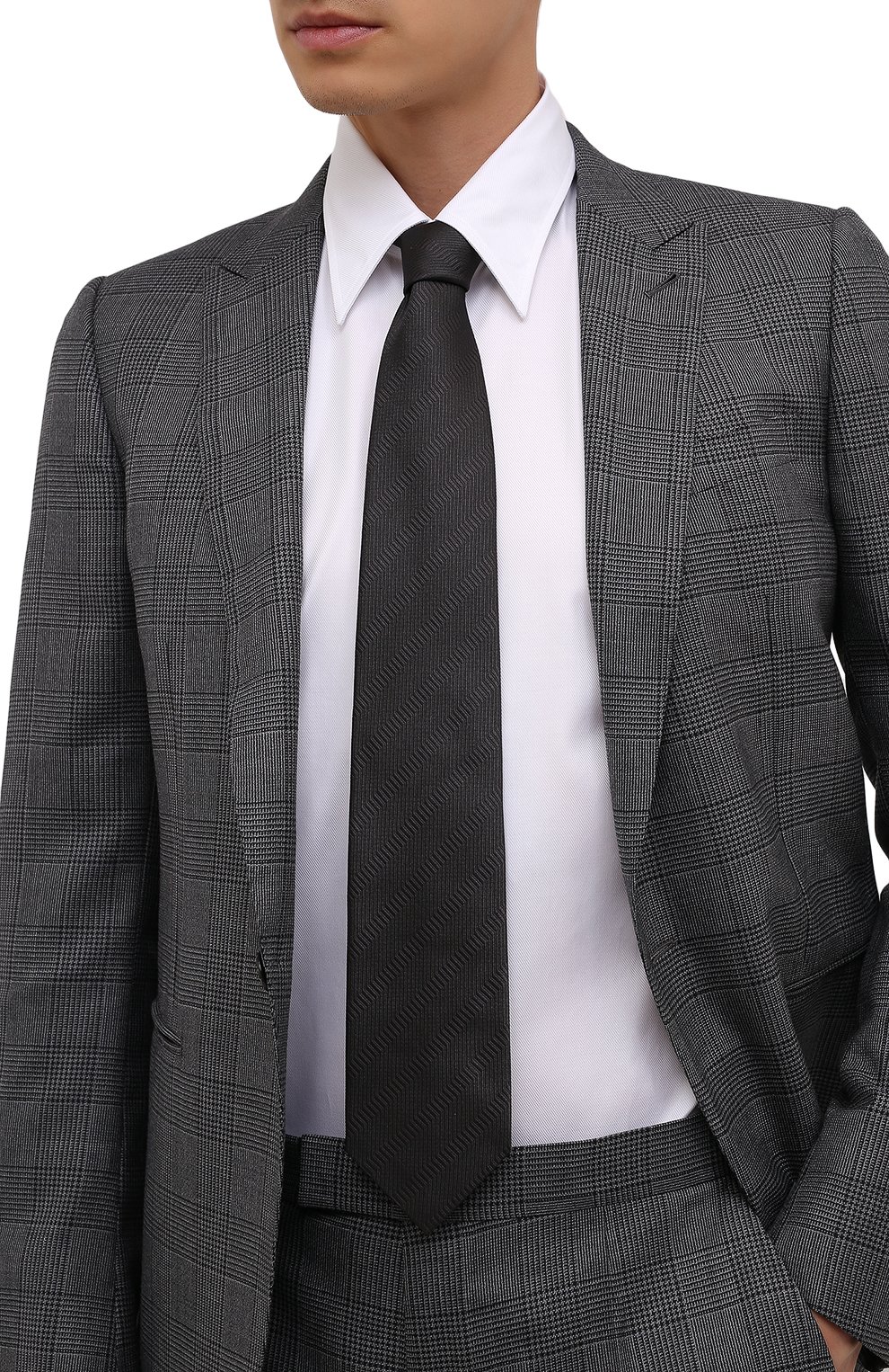 Шелковый галстук BRIONI, арт. 061D00/01442, фото 2