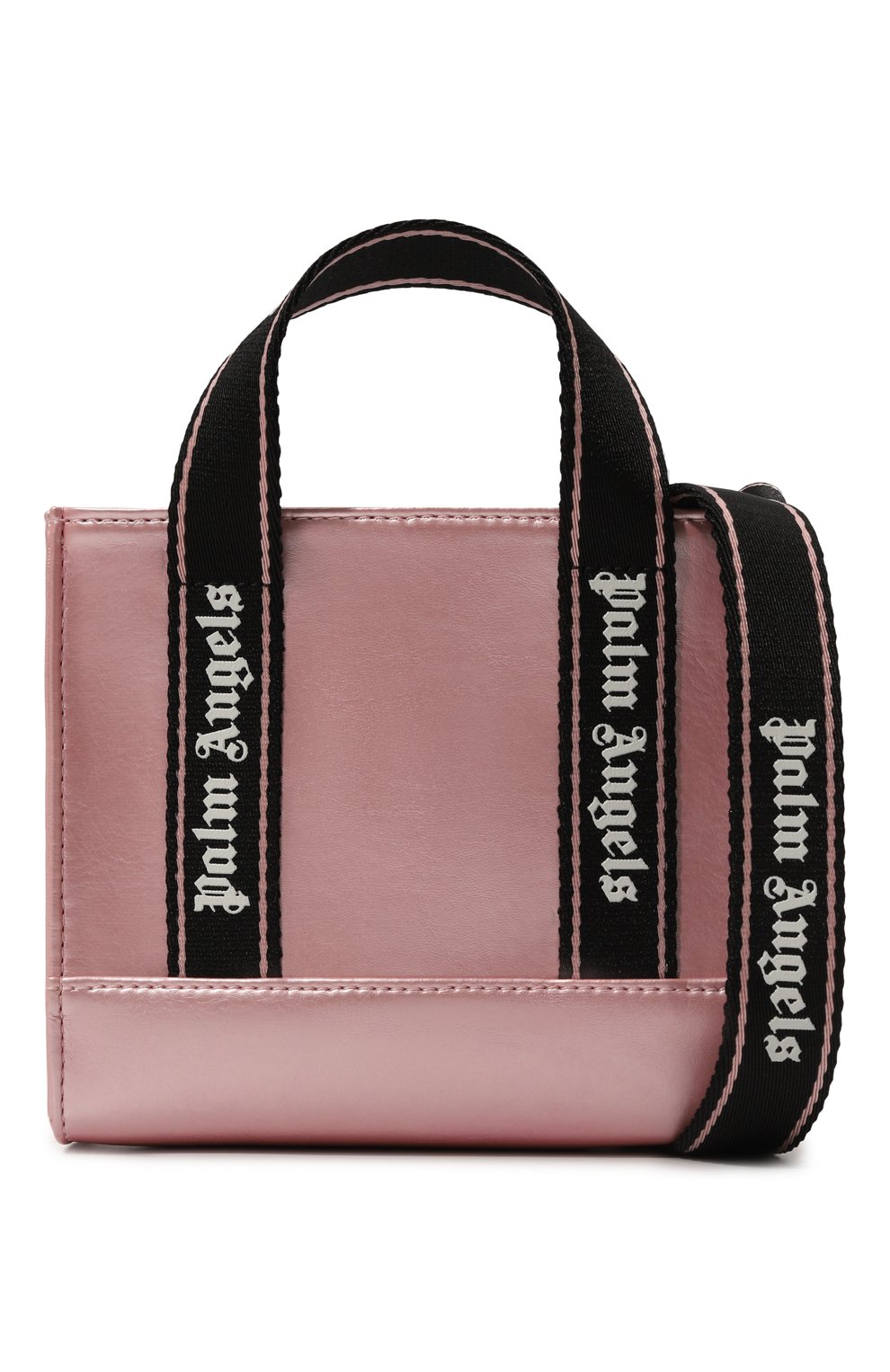 Сумка PALM ANGELS светло-розового цвета по цене 22600 руб., арт. PGNA002S24FAB001, фото 4 Сумка PALM ANGELS, арт. PGNA002S24FAB001, фото 4