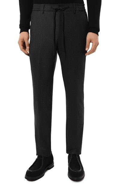 Шерстяные брюки BERWICH темно-серого цвета по цене 41700 руб., арт. SPIAGGIA/VB8996, фото 3 Шерстяные брюки BERWICH, арт. SPIAGGIA/VB8996, фото 3