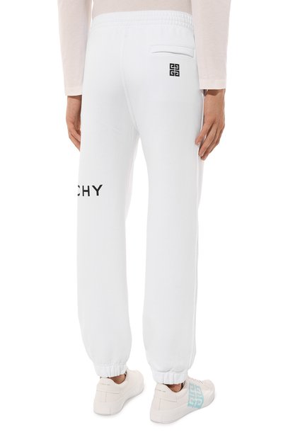 Хлопковые джоггеры GIVENCHY, арт. BM514M3YAC, фото 4
