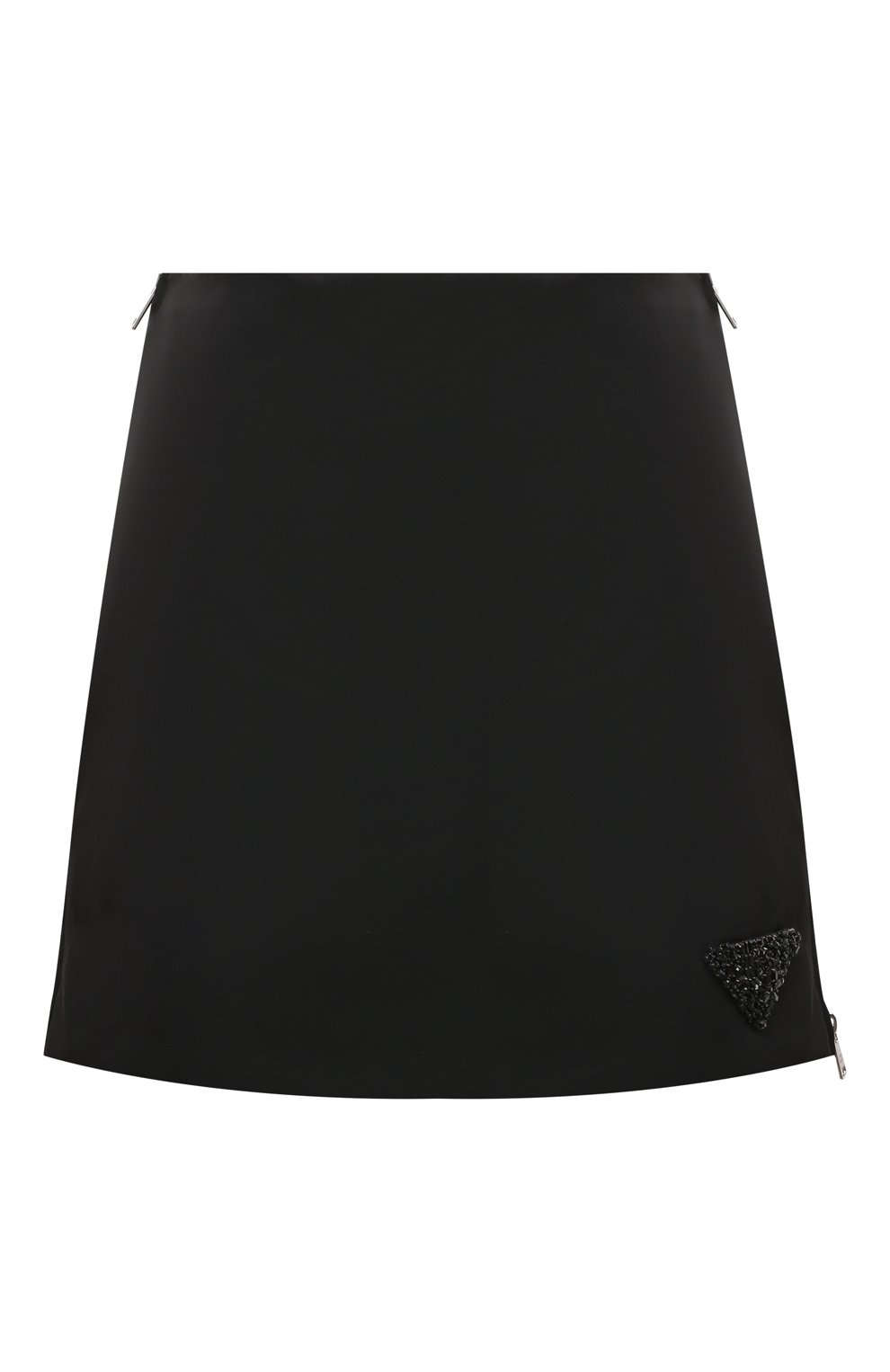 Юбка PRADA черного цвета по цене 115000 руб., арт. 21X917-1WQ8-F0002-221, фото 1 Юбка PRADA, арт. 21X917-1WQ8-F0002-221, фото 1