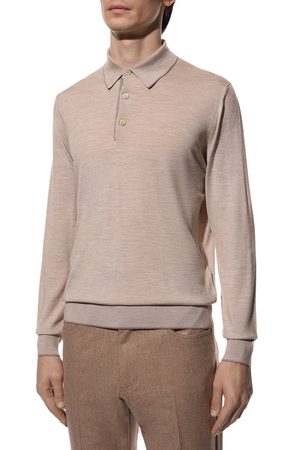 Поло из шерсти и шелка STEFANO RICCI, арт. K606307P03/F22460, фото 3