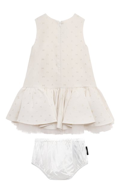 Платье BALMAIN кремового цвета по цене 49700 руб., арт. BU1132, фото 2 Платье BALMAIN, арт. BU1132, фото 2