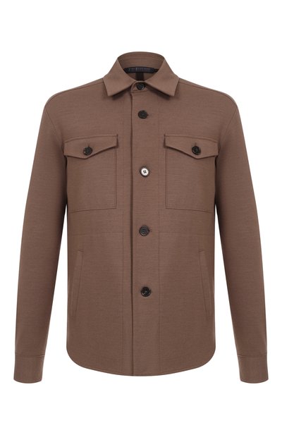 Мужская шерстяная куртка-рубашка HARRIS WHARF LONDON, арт. C9320MYM