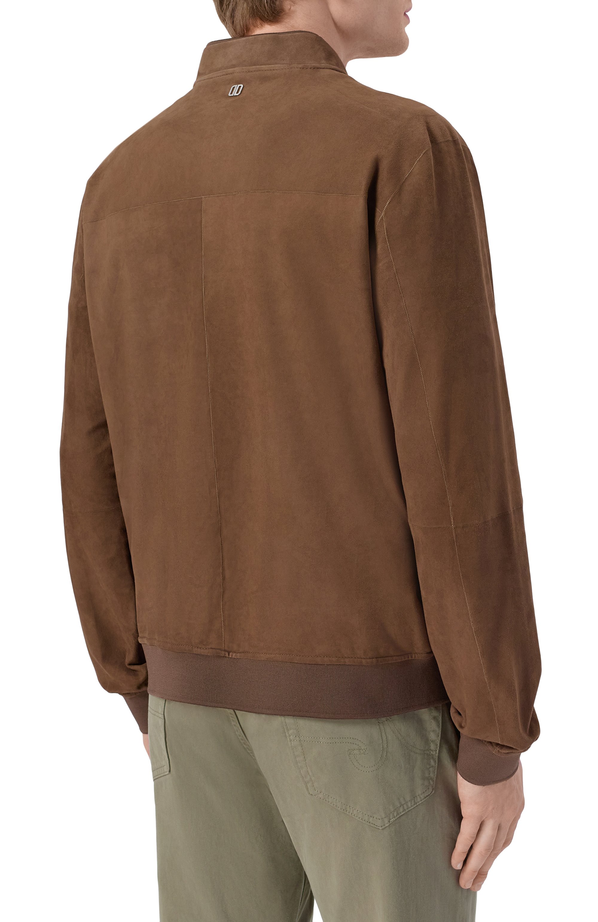 Замшевый бомбер DUNO, арт. K0RBY/B0LGHERI, фото 4