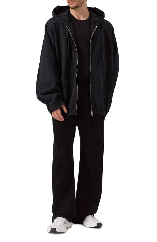 Вельветовые брюки Rick Owens RU02E1333/MLC9 Чёрный  RU02E1333/MLC9 Фото 2