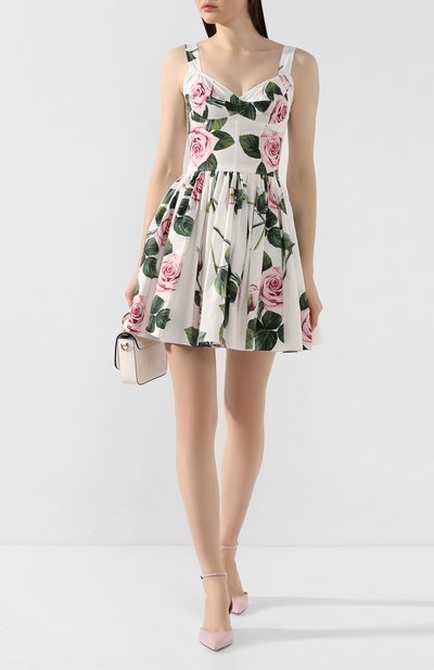 Хлопковое платье DOLCE & GABBANA, арт. F6H9RT/HS5FZ, фото 2