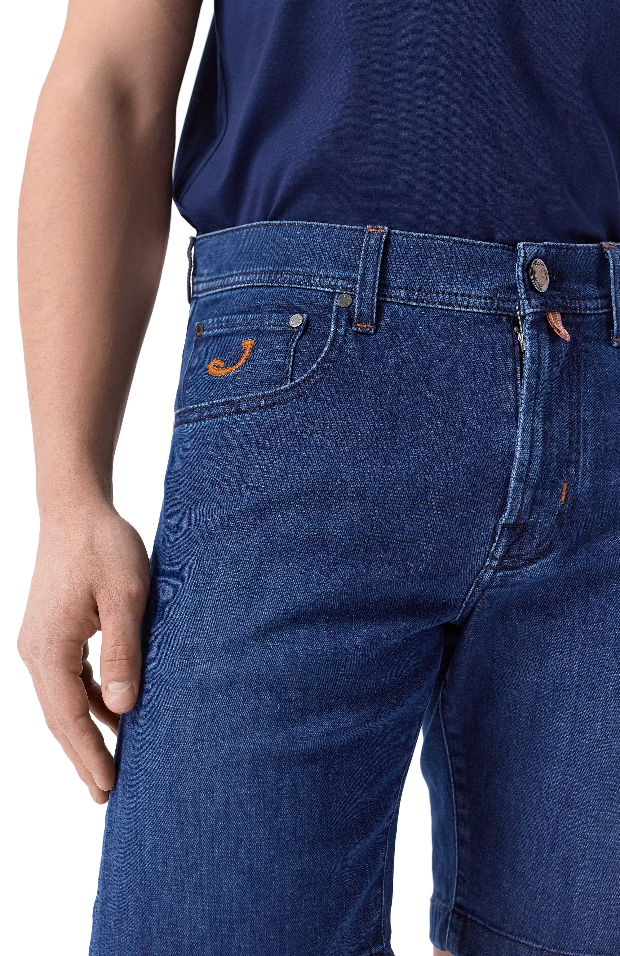 Джинсовые шорты nicolas JACOB COHEN, арт. JUM_0E001 057 S2851 S1, фото 5