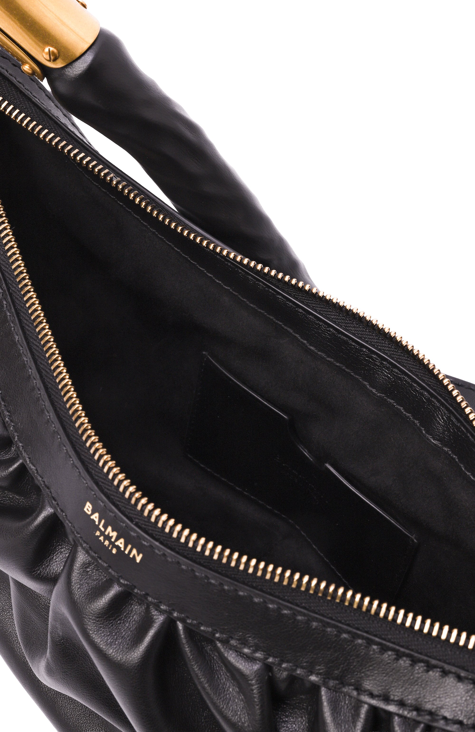 Сумка ébène BALMAIN черного цвета по цене 236500 руб., арт. GN0BT048/LPGN, фото 5 Сумка ébène BALMAIN, арт. GN0BT048/LPGN, фото 5