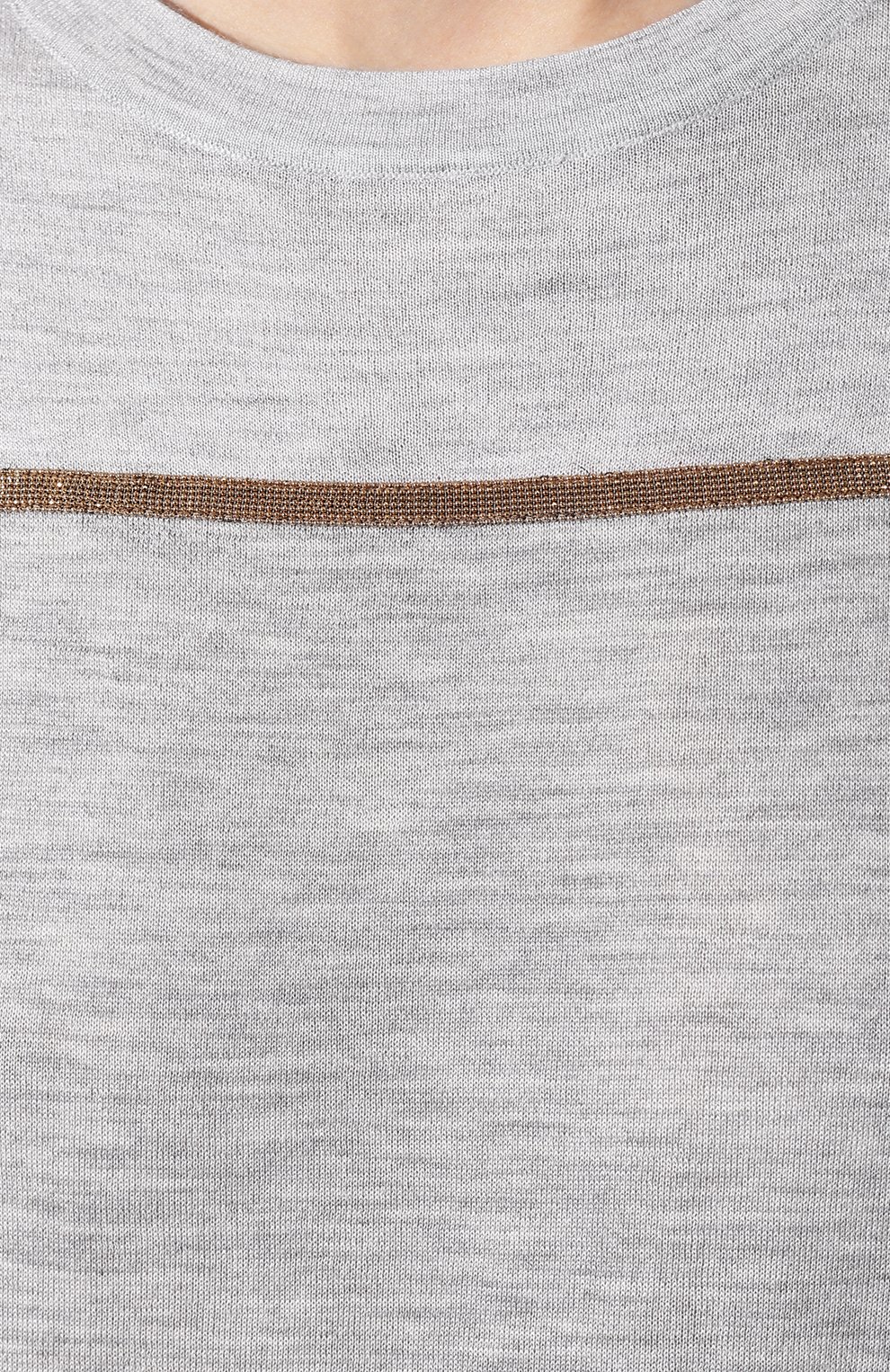Топ из смеси кашемира и шелка BRUNELLO CUCINELLI, арт. M13836300, фото 5