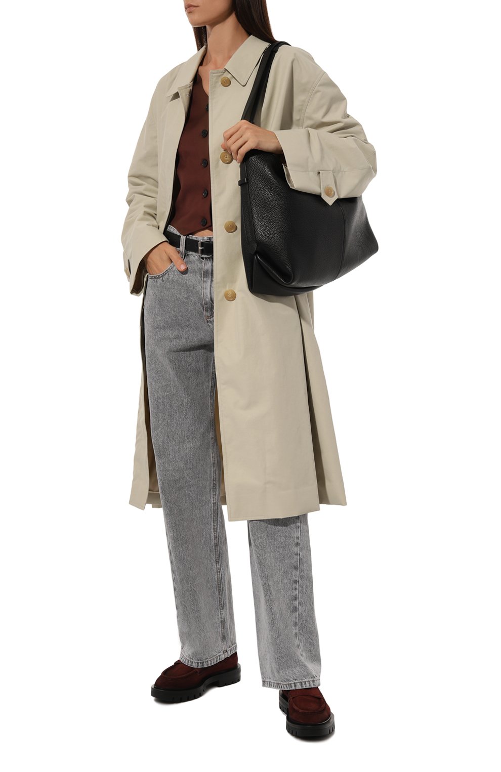 Замшевые пенни-лоферы SANTONI, арт. WUCG59020NERNHSY, фото 2