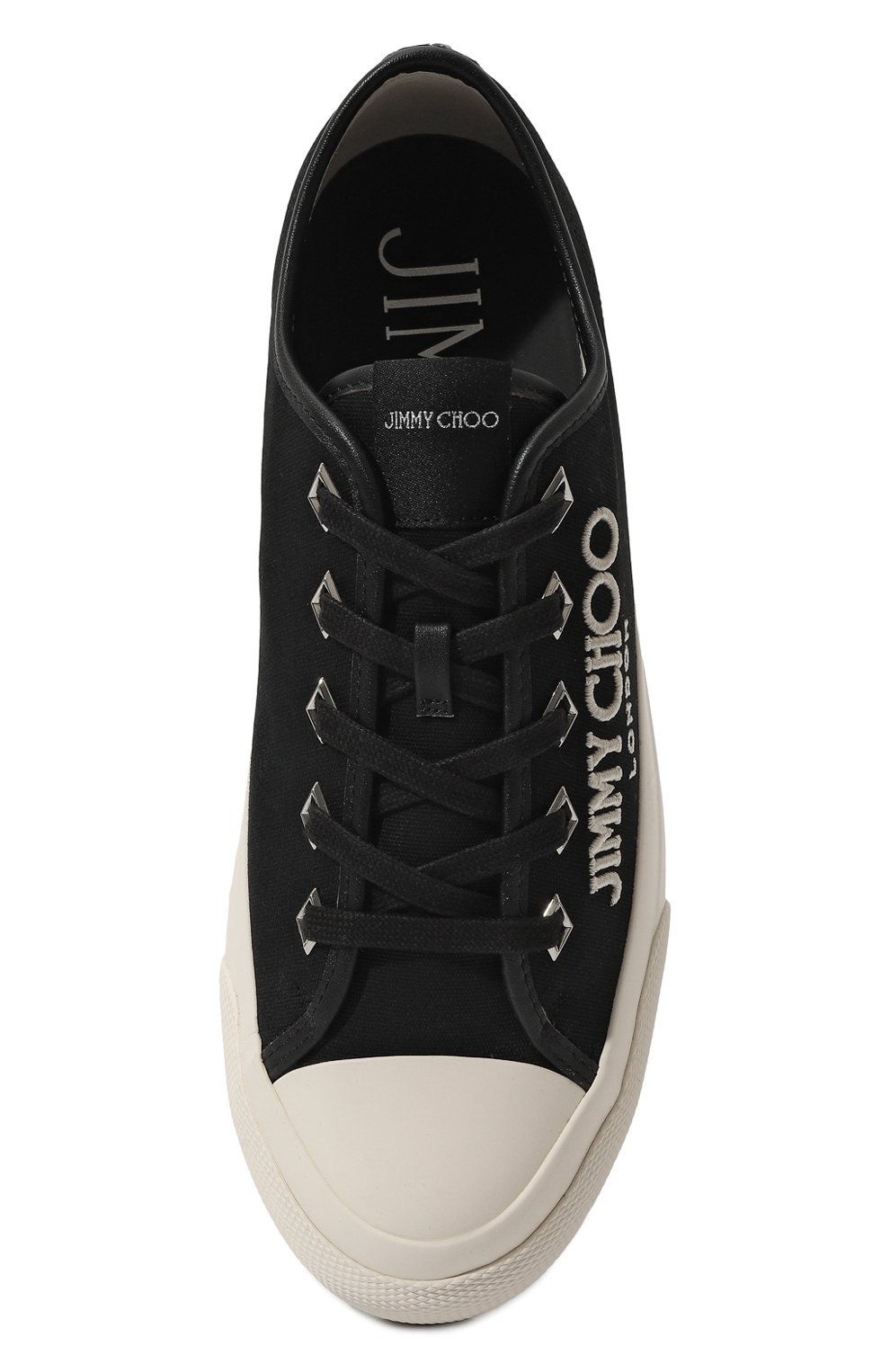 Текстильные кеды palma JIMMY CHOO, арт. PALMA/F/CYE, фото 6