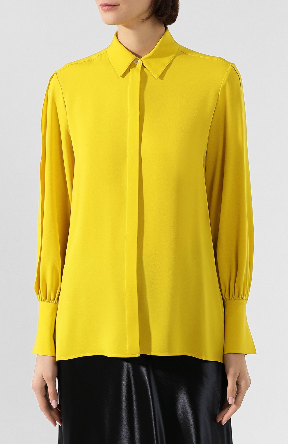 Шелковая блузка THE ROW, арт. 4920W1623, фото 3