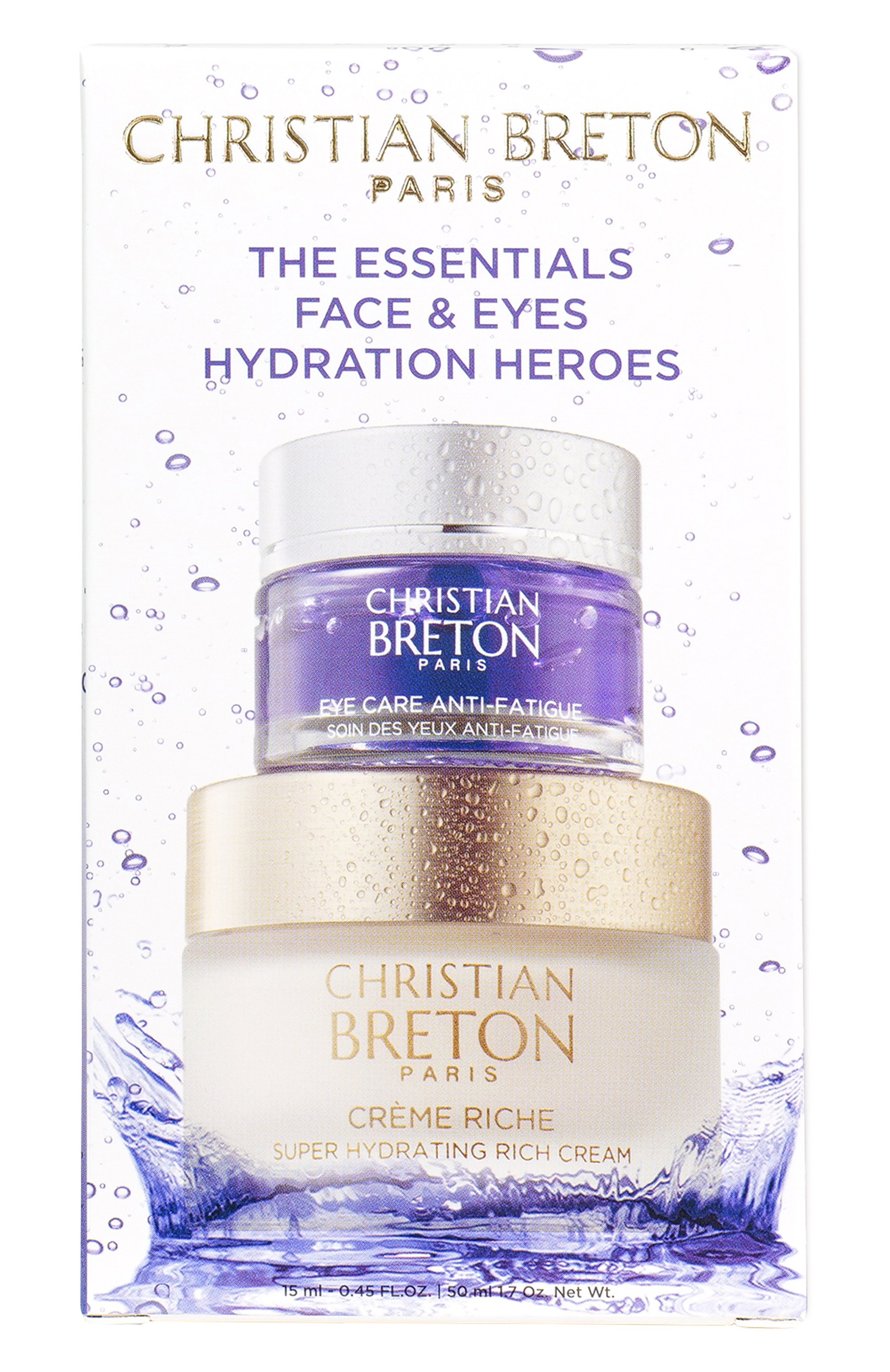 Набор «увлажнение и антистресс для лица и глаз» (15+50ml) CHRISTIAN BRETON, арт. 3556500002114, фото 1