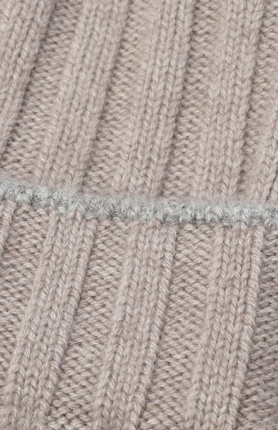 Кашемировая шапка BRUNELLO CUCINELLI бежевого цвета по цене 48200 руб., арт. M2240900, фото 3 Кашемировая шапка BRUNELLO CUCINELLI, арт. M2240900, фото 3