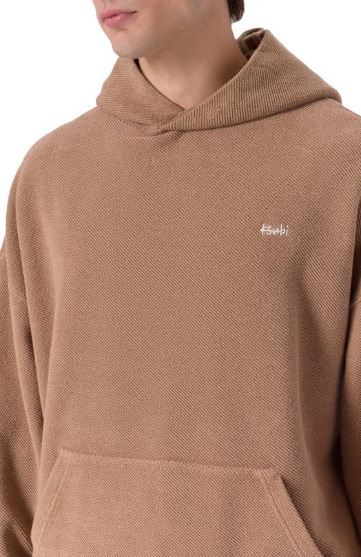 Хлопковое худи Ksubi MPF25FL003 Бежевый  MPF25FL003 Фото 5