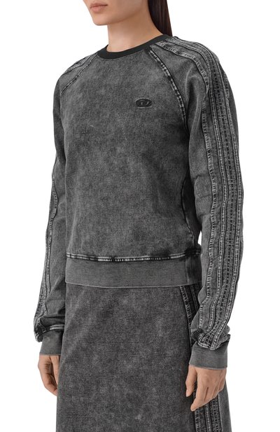 Хлопковый свитшот DIESEL, арт. A21186/0DCCJ, фото 3