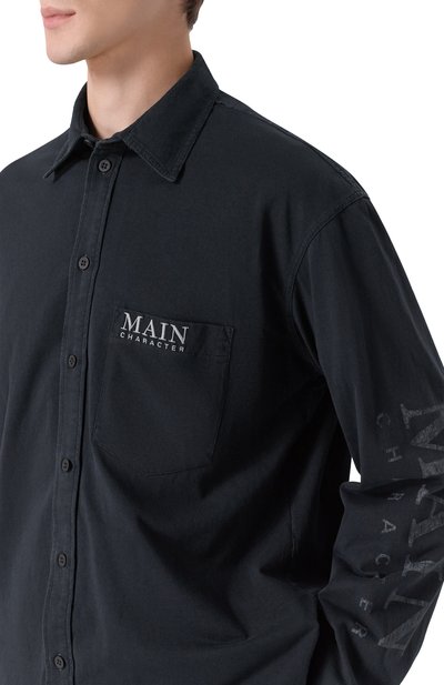 Хлопковая рубашка BALENCIAGA, арт. 850260/TTVB9, фото 5