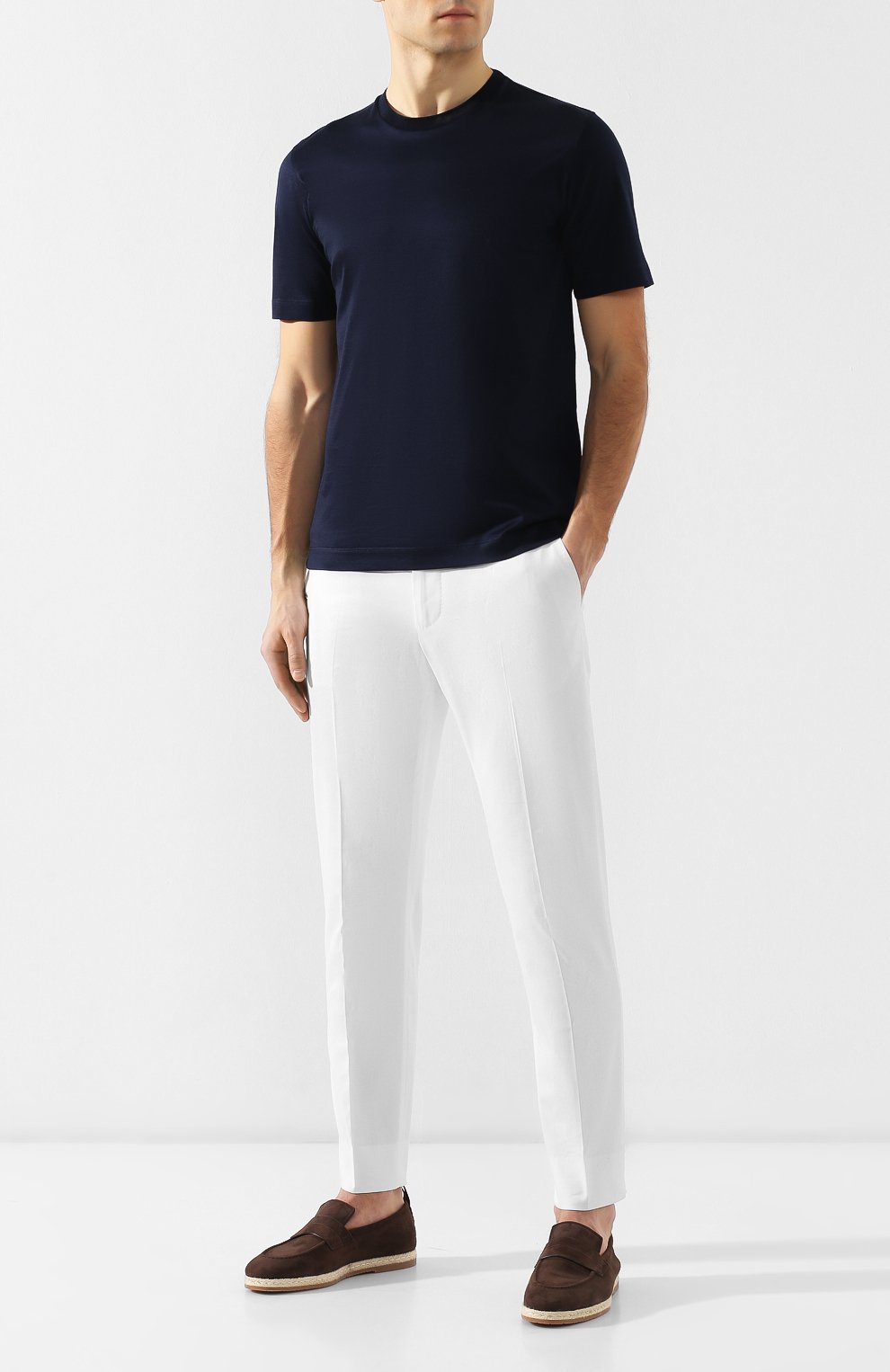 Замшевые эспадрильи SANTONI, арт. MGML16579JQ5SUEET50, фото 2