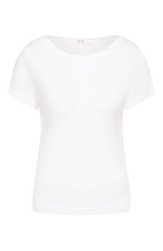 Хлопковая футболка Co 2218NCR-C0RE Кремовый 2218NCR-C0RE