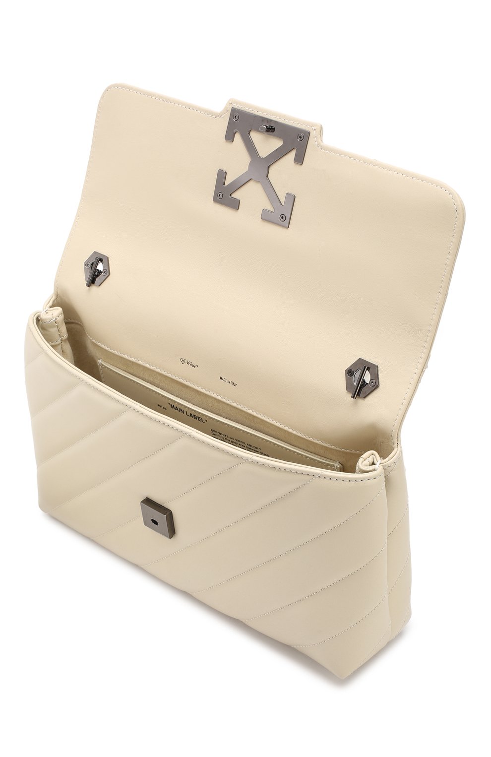 Сумка fragola OFF-WHITE белого цвета по цене 174000 руб., арт. 0WNA068R197190570200, фото 4 Сумка fragola OFF-WHITE, арт. 0WNA068R197190570200, фото 4