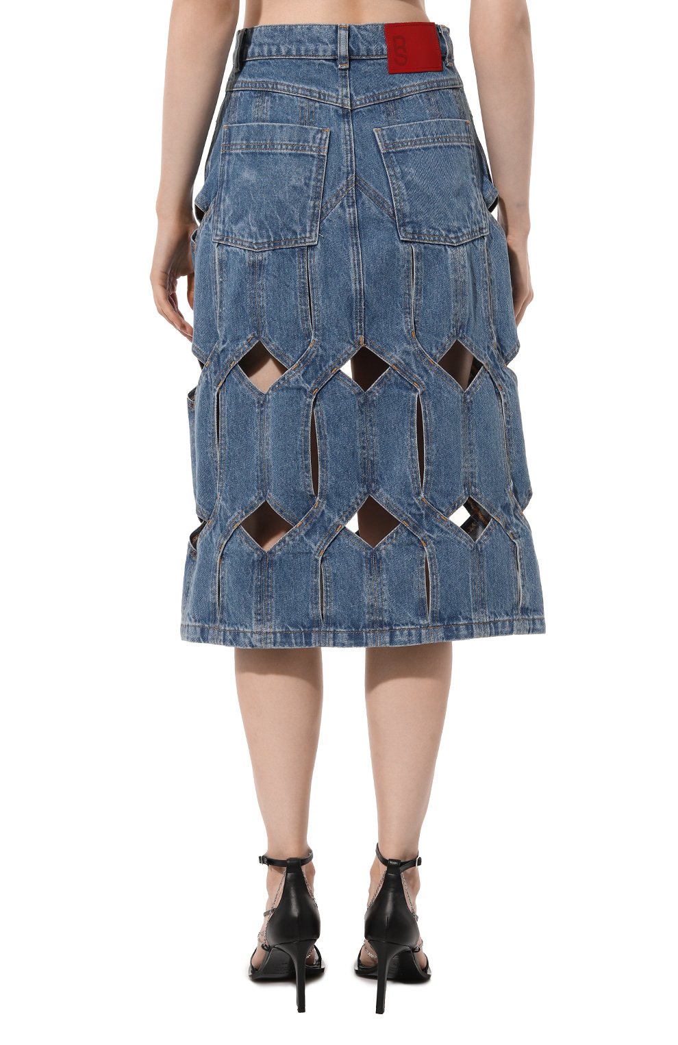 Джинсовая юбка RED SEPTEMBER, арт. 324.02.78.11.2, фото 4