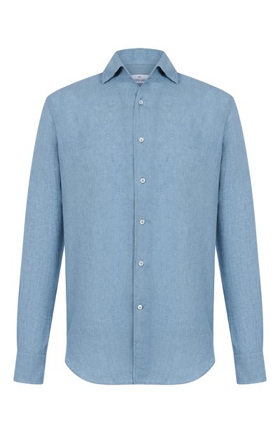 Мужская льняная рубашка ALESSANDRO GHERARDI, арт. D0UBLE-BDN/7431