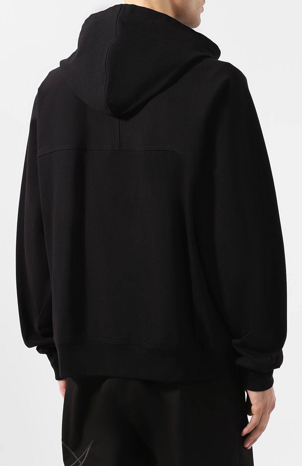Хлопковая толстовка RICK OWENS, арт. RU19S2279/BA, фото 4