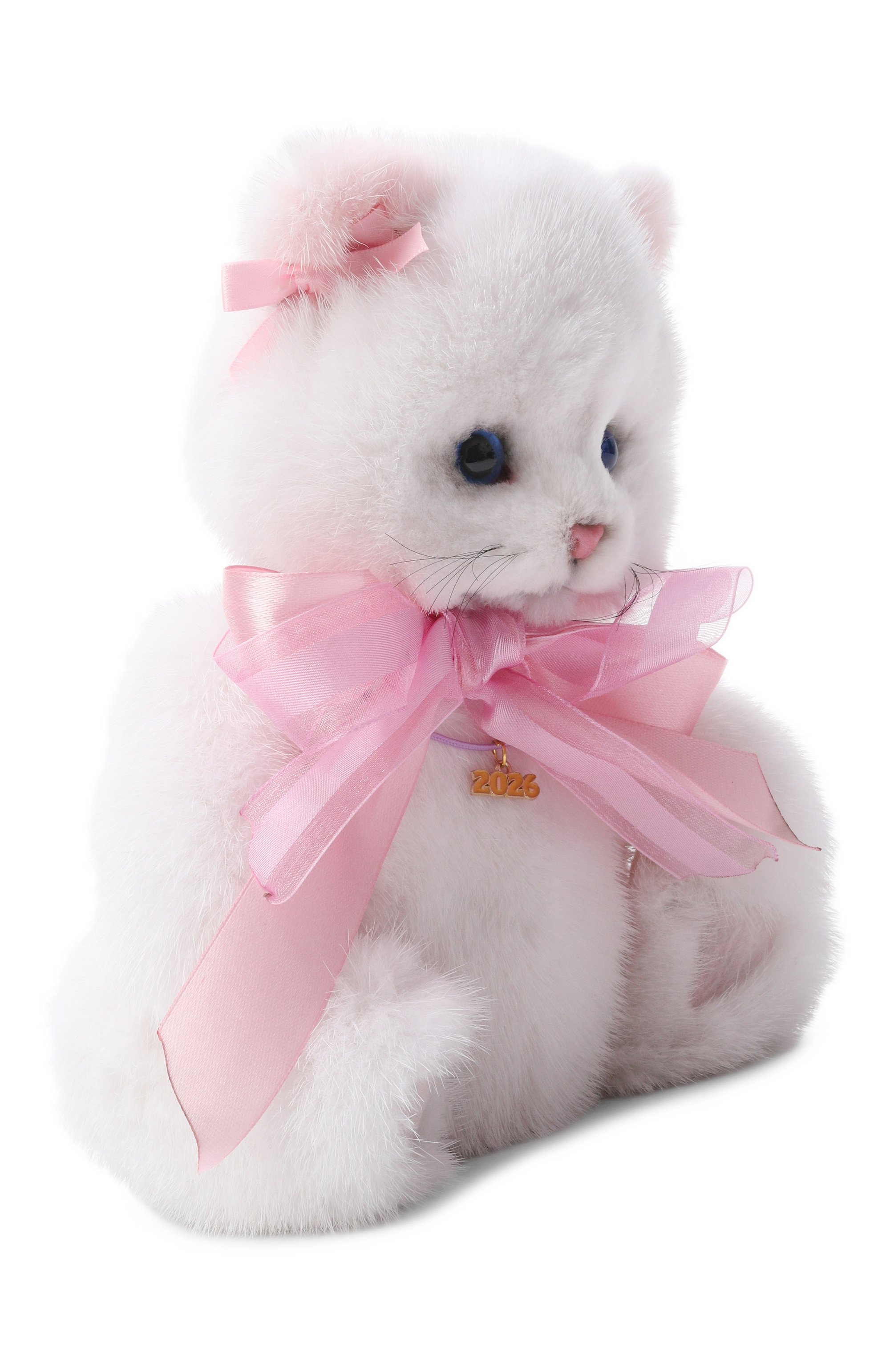 Мягкая игрушка котенок тедди из норки CAROLON, арт. МИ-26-КН-003, фото 2