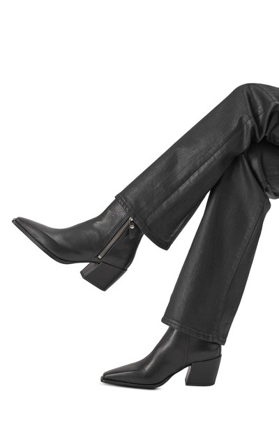 Кожаные ботильоны abigail zip 50 AGL, арт. D784503PC/GAUCH, фото 3