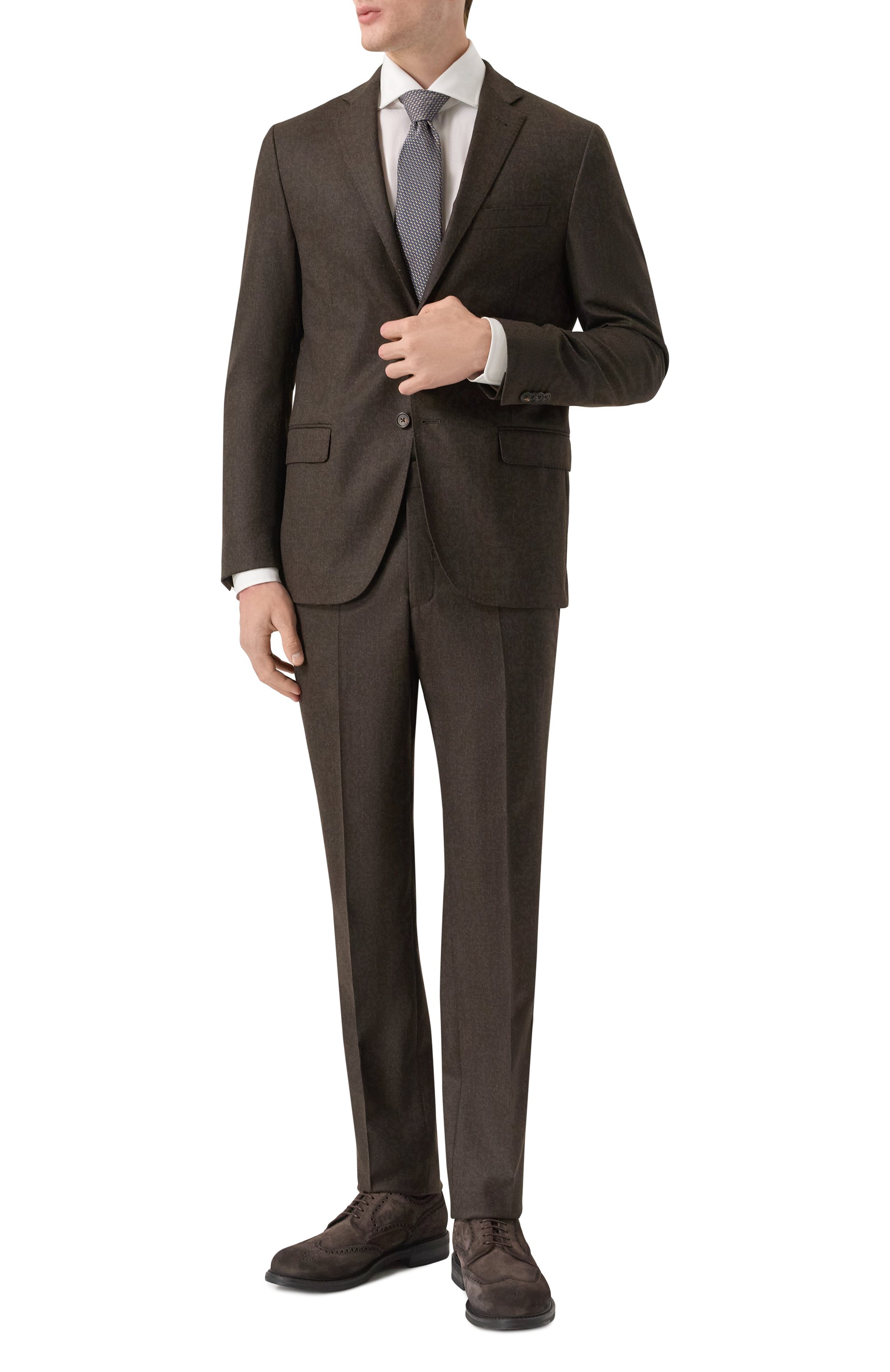 Шерстяной костюм CORNELIANI, арт. 266005-2618111_SET, фото 1