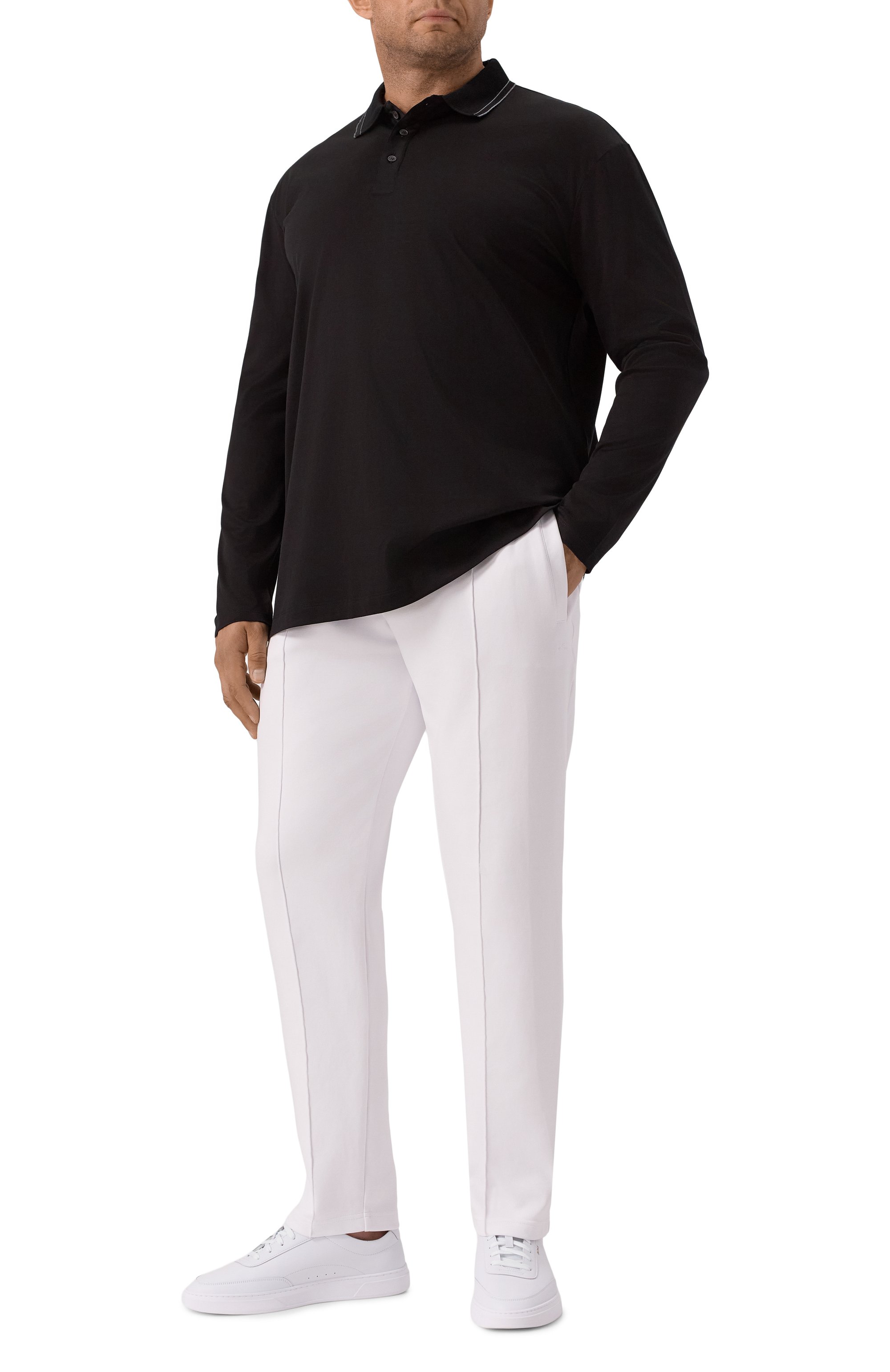 Хлопковое поло PAUL&SHARK, арт. 15311748, фото 2