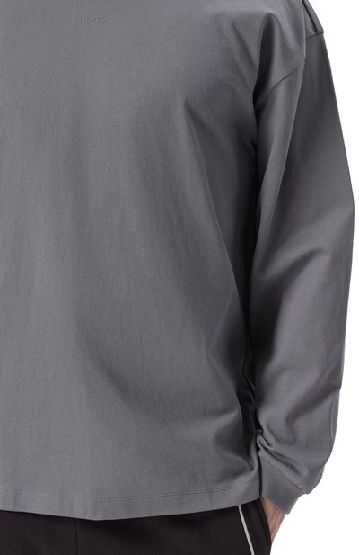 Хлопковый лонгслив HUGO, арт. 50511029, фото 5