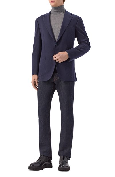 Кожаные дерби KITON, арт. USSA394N0131802, фото 2