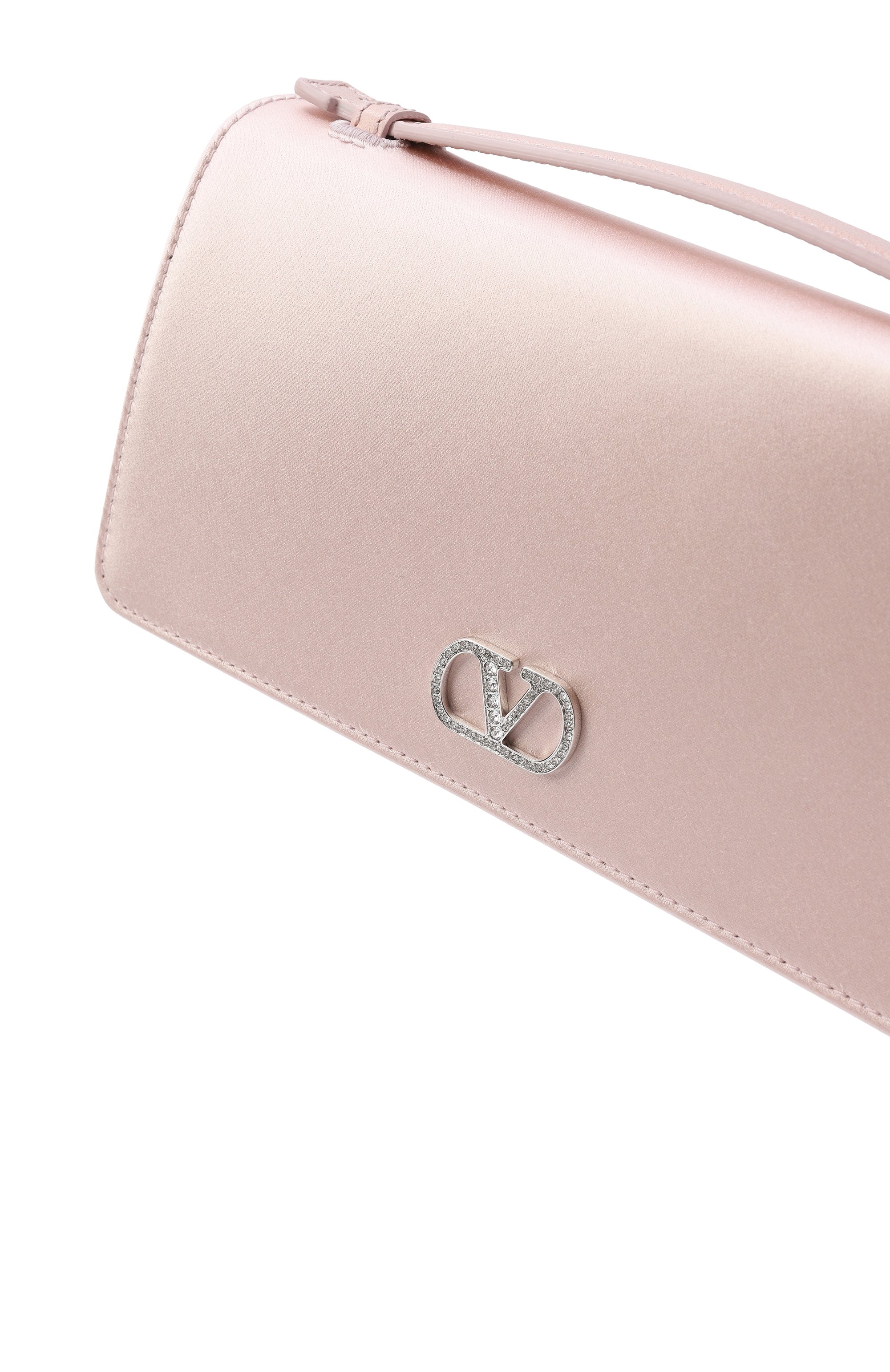 Сумка vlogo signature VALENTINO светло-розового цвета по цене 126500 руб., арт. 8W0P0AU1/SED, фото 6 Сумка vlogo signature VALENTINO, арт. 8W0P0AU1/SED, фото 6