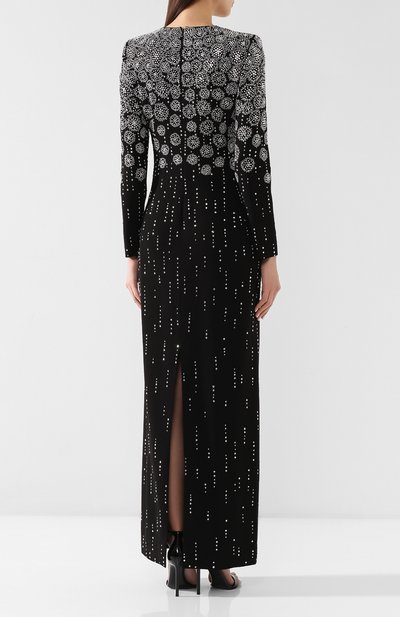 Платье-макси GIVENCHY черного цвета по цене 957000 руб., арт. BW20FVG087, фото 4 Платье-макси GIVENCHY, арт. BW20FVG087, фото 4