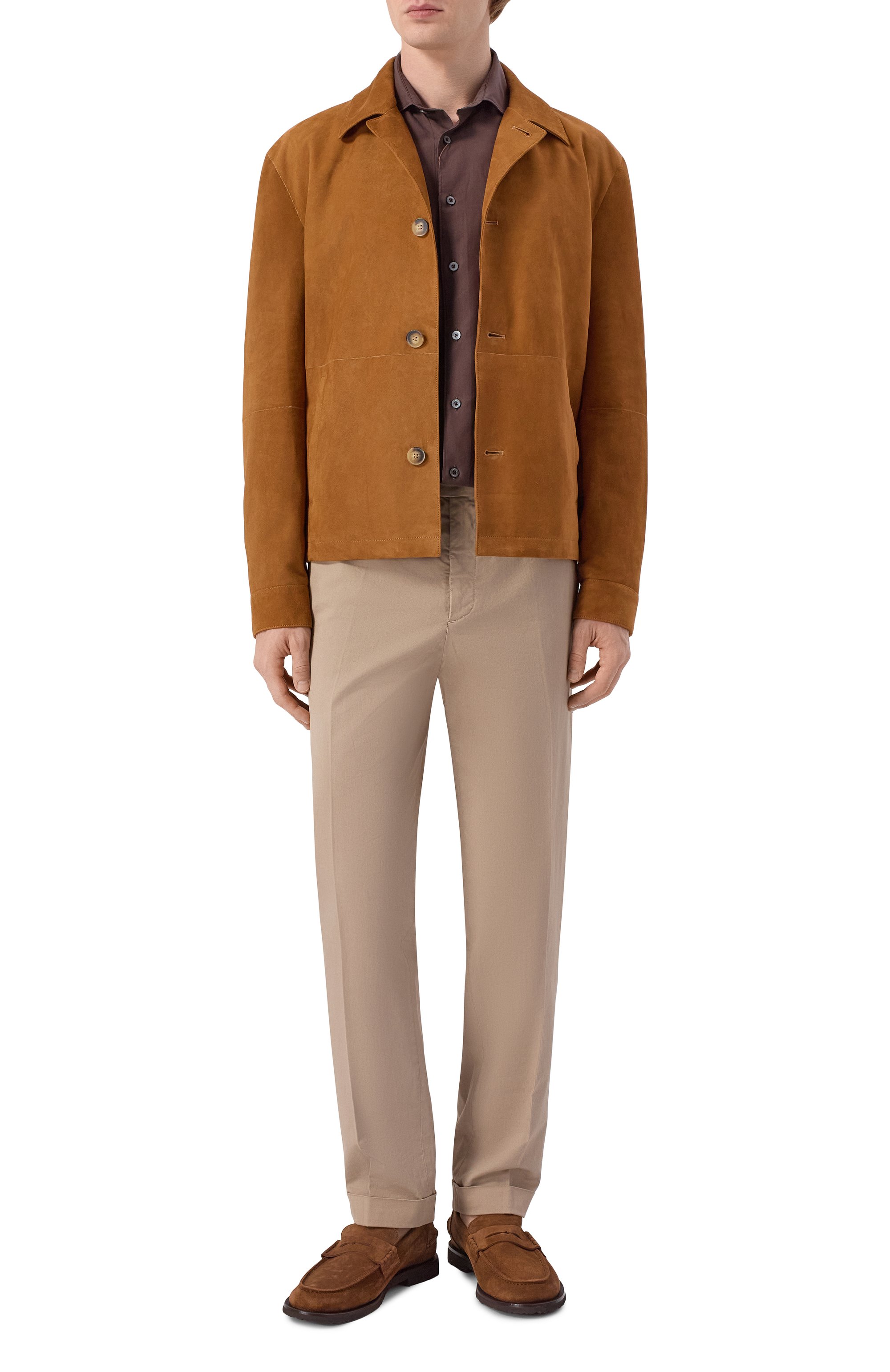 Замшевая куртка ANDREA CAMPAGNA, арт. 232619/AC/00332I, фото 2