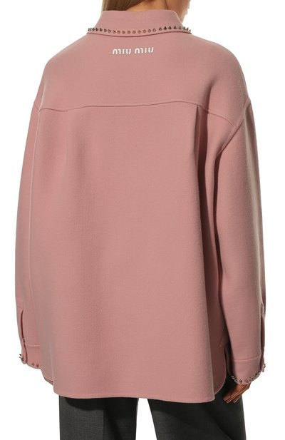 Шерстяная куртка MIU MIU, арт. ML815-1Z75-F0028, фото 4