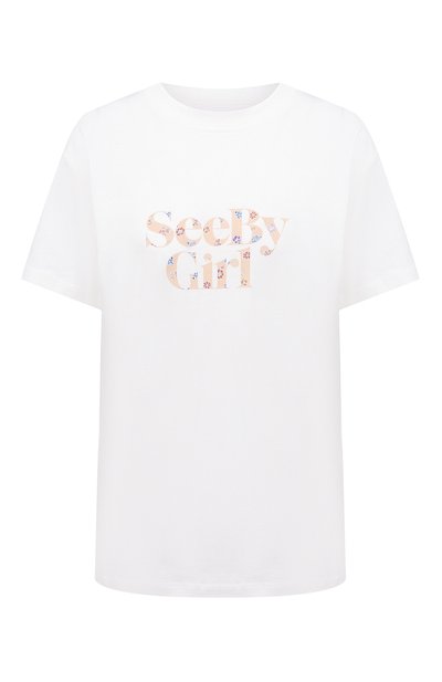 Женская хлопковая футболка SEE BY CHLOÉ, арт. CHS20AJH52115