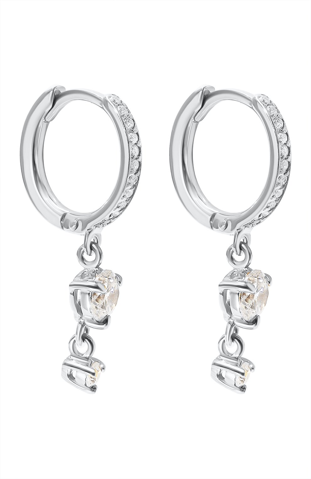 Серьги с фианитами MOONKA, арт. ec-err-r-f, фото 3