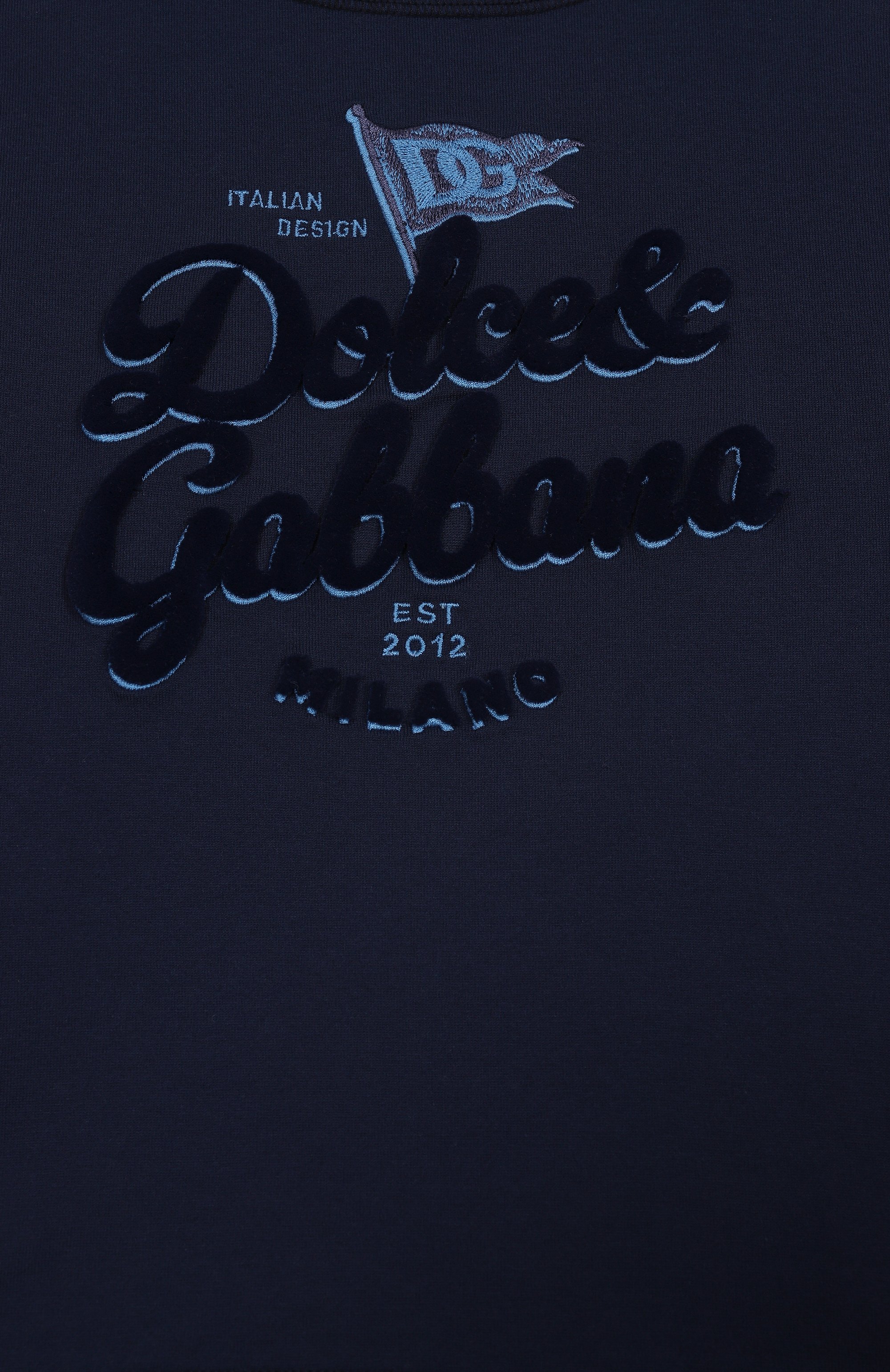 Хлопковая футболка DOLCE & GABBANA, арт. L4JTHV/G70J1/8-14, фото 3