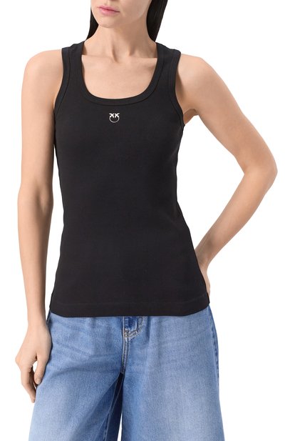 Хлопковая майка PINKO, арт. 100807/A2C1, фото 3