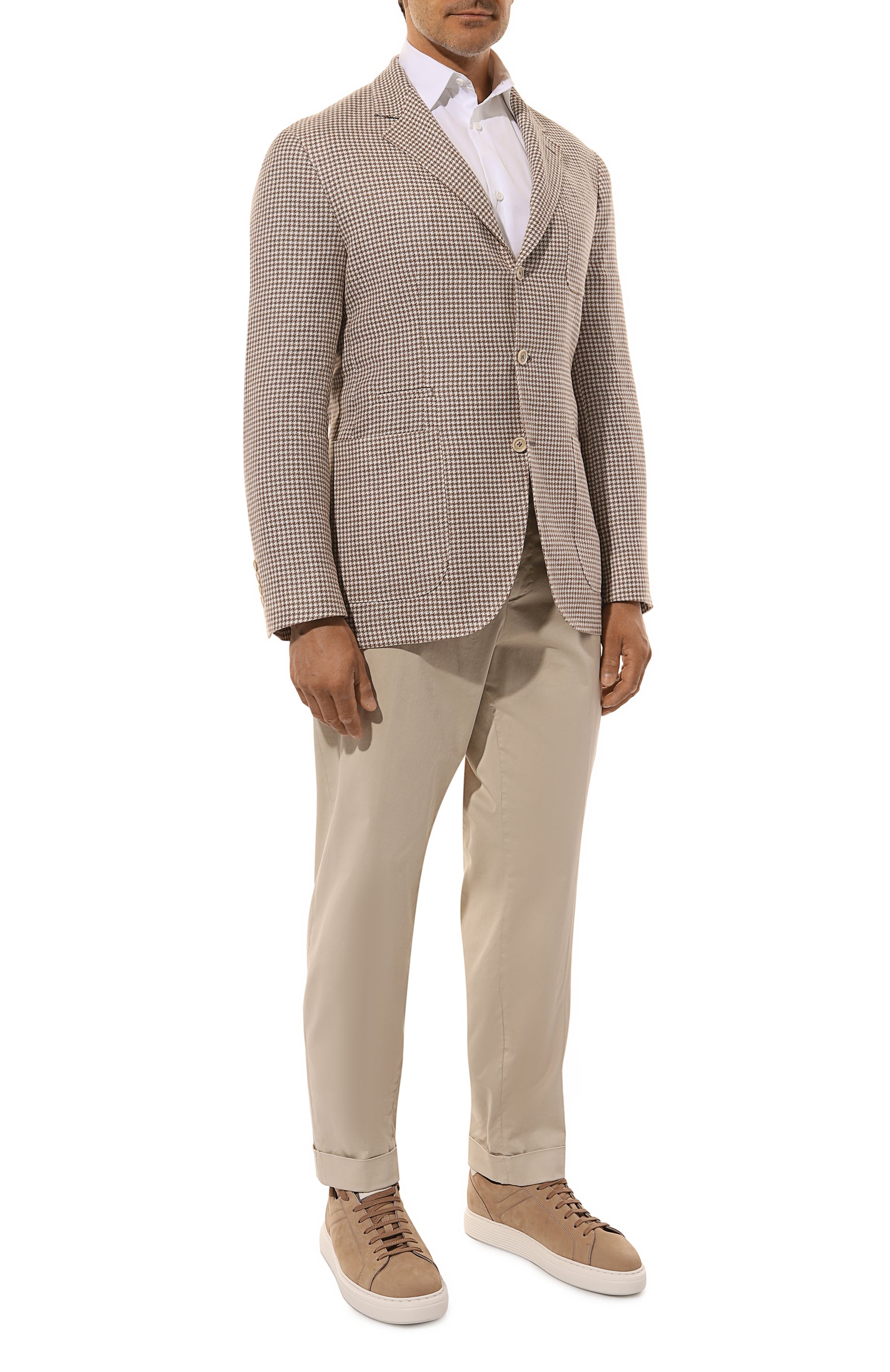 Пиджак изо льна и шерсти BRUNELLO CUCINELLI, арт. MS4607BND, фото 2