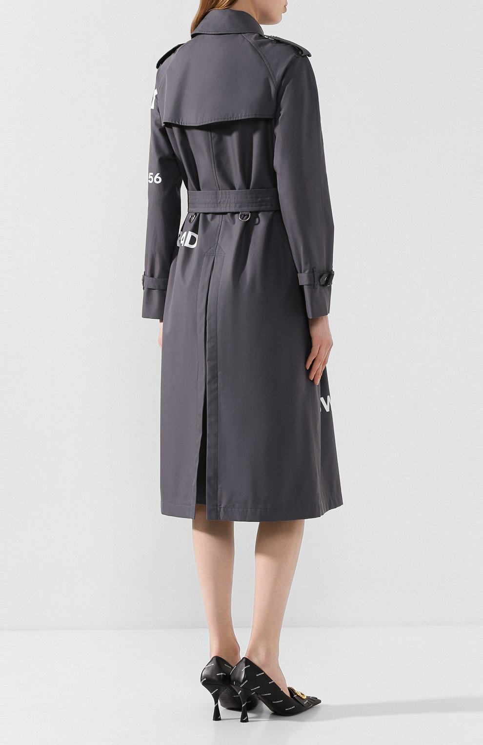 Хлопковый тренч wharfbridge BURBERRY, арт. 8029926, фото 4