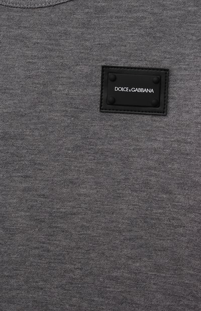 Хлопковая футболка DOLCE & GABBANA, арт. L1JT7T/G70LK, фото 3