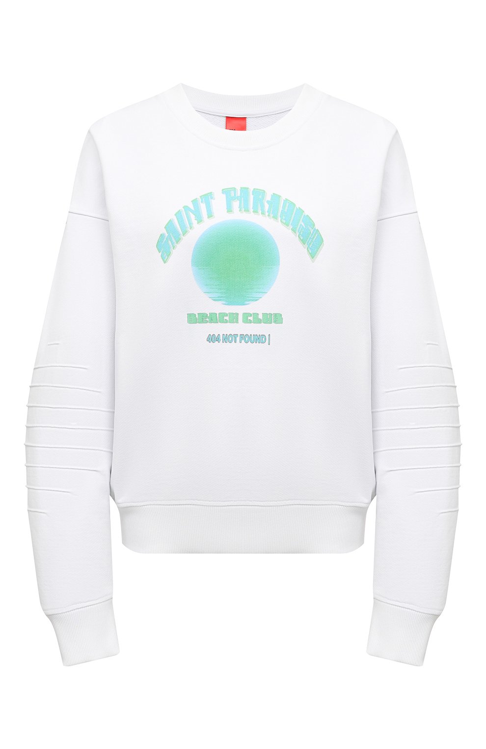 Хлопковый свитшот 404 NOT FOUND | белого цвета по цене 27700 руб., арт. 900301, фото 1 Хлопковый свитшот 404 NOT FOUND |, арт. 900301, фото 1