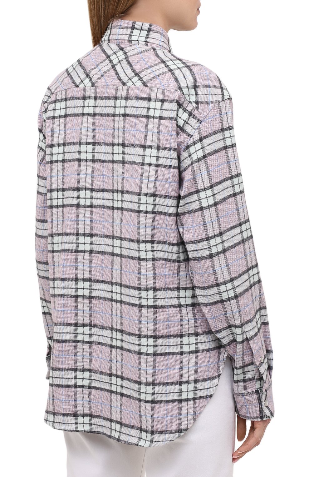 Хлопковая рубашка ISABEL MARANT ETOILE, арт. CH0738-21P024E/LAY0L, фото 4