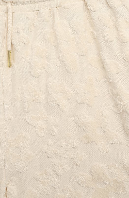 Хлопковые шорты Les Coyotes de Paris Кремовый, фото 3