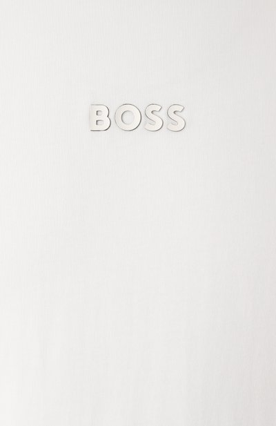 Хлопковая футболка BOSS GREEN, арт. 50519368, фото 5